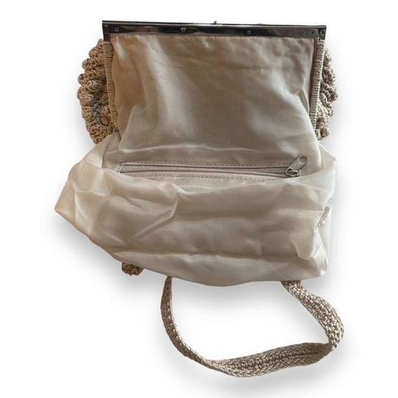 Handmade Light Beige Crochet Purse. Never used! - Picture 5 of 5